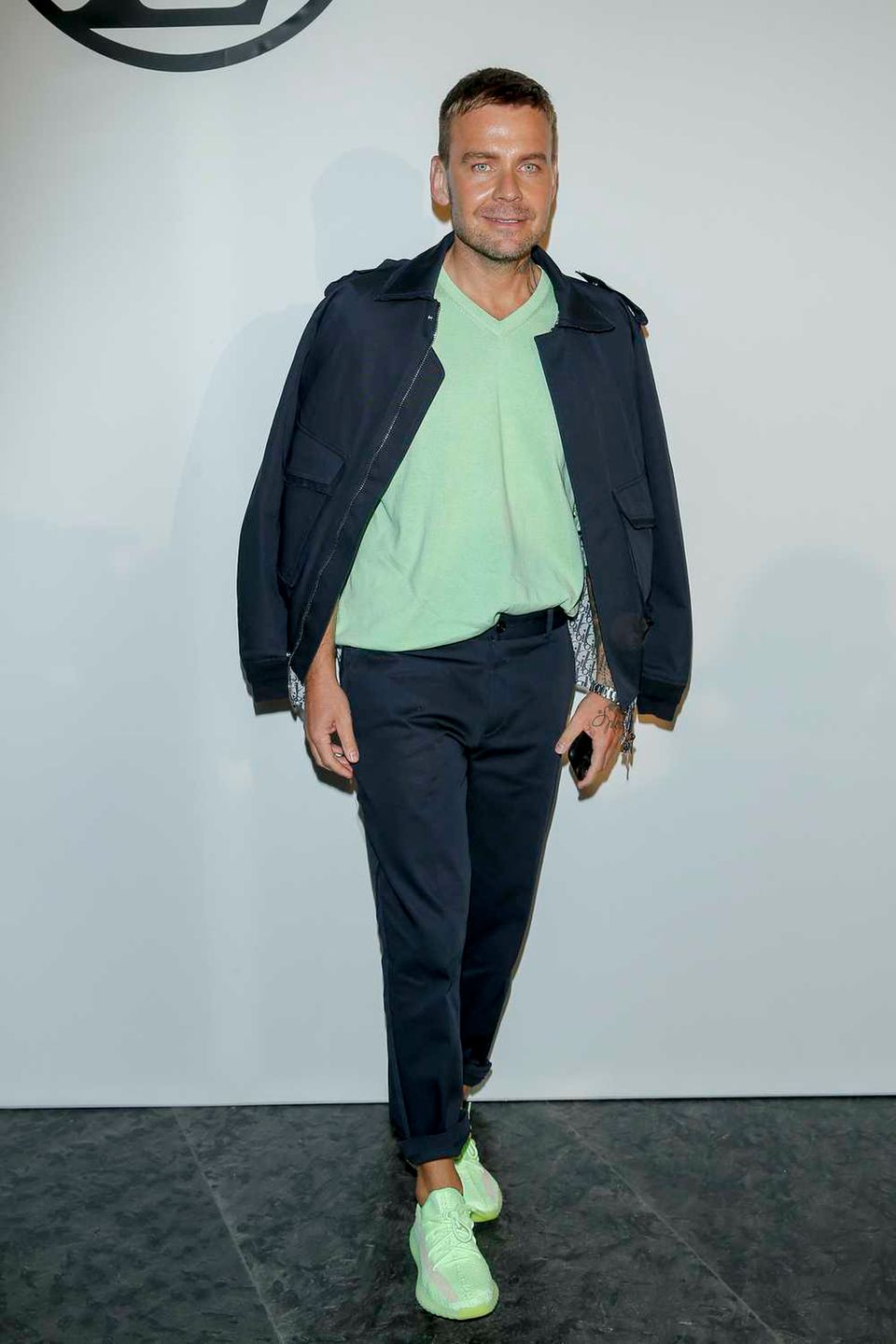 Dawid Woliński - prezentacja kolekcji Louis Vuitton