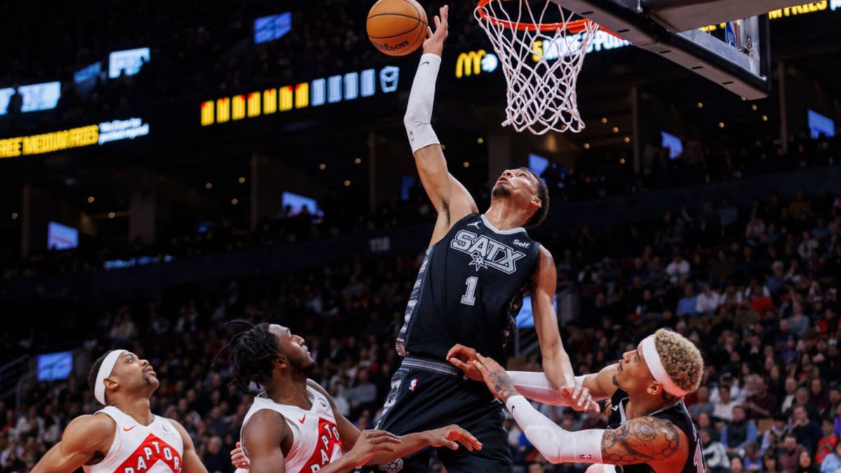 Getty Images / Cole Burston / Toronto Raptors - San Antonio Spurs
