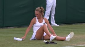 Pojawił się lekarz. Kłopoty Polki na Wimbledonie