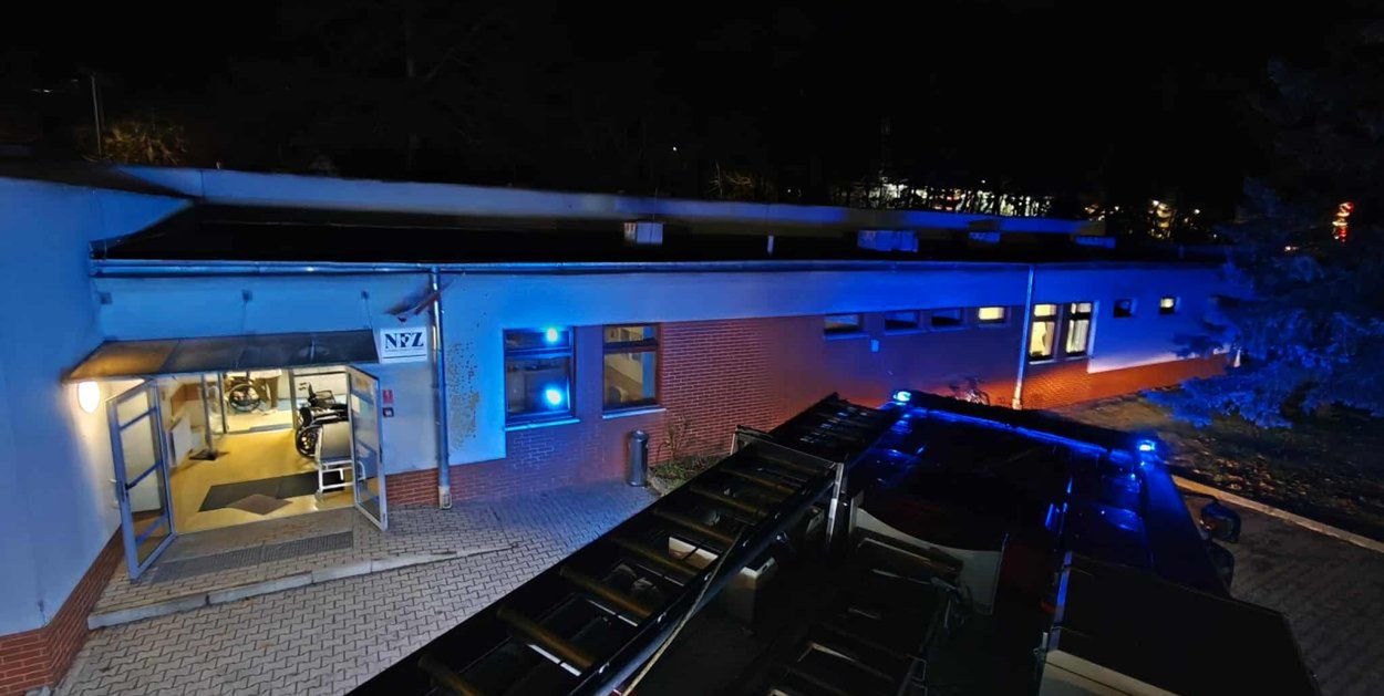 Mrągowo: Zadymienie w szpitalu. Ewakuowano 21 osób