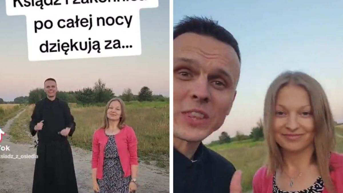 Ksiądz i zakonnica pokazali, co działo się w nocy