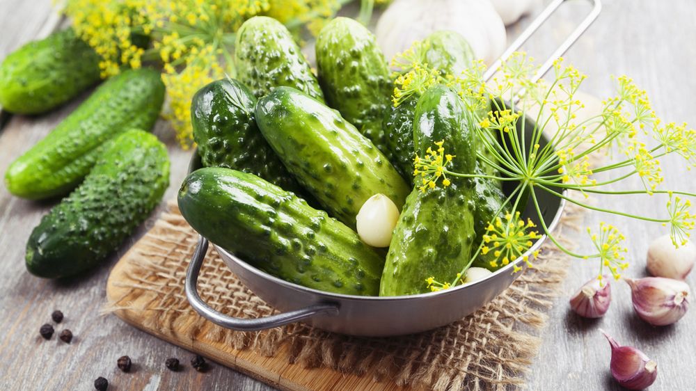 Ogórki konserwowe z koperkiem