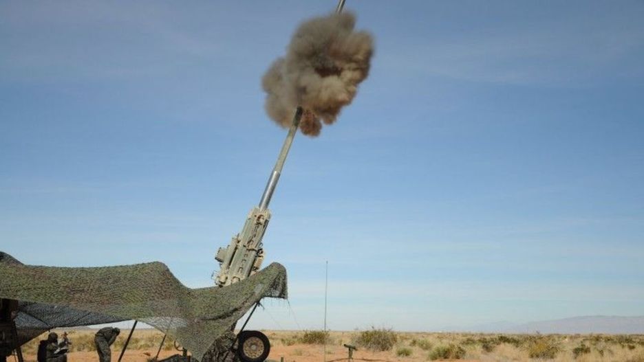 Ostrzał pociskiem Excalibur