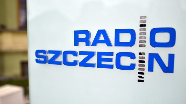 Logo Radia Szczecin przed wejściem do redakcji 