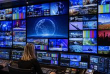 Monitoring programów telewizyjnych (wizualizacja AI)