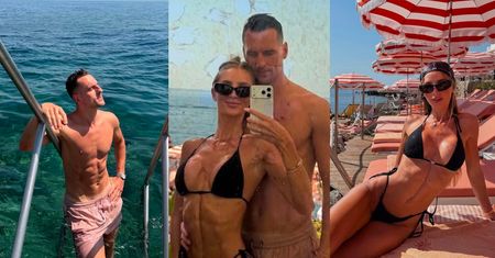 Agata Sieramska i Arkadiusz Milik w WALCE NA KALORYFERY. Pokazali wyrzeźbione ciała na wakacjach. Kto wygrał? (FOTO)