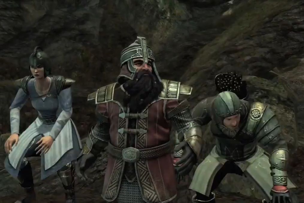 Screenshot z gry Władca Pierścieni: Wojna na Północy