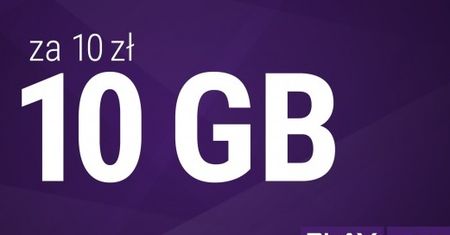 Play: 10 GB za 10 zł do końca roku