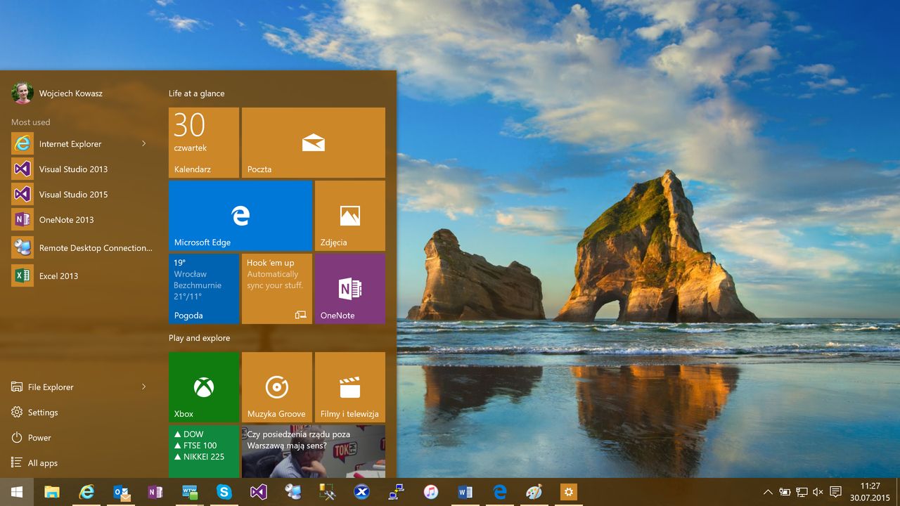 Zainstalowałem Windows 10, zaraz wracam