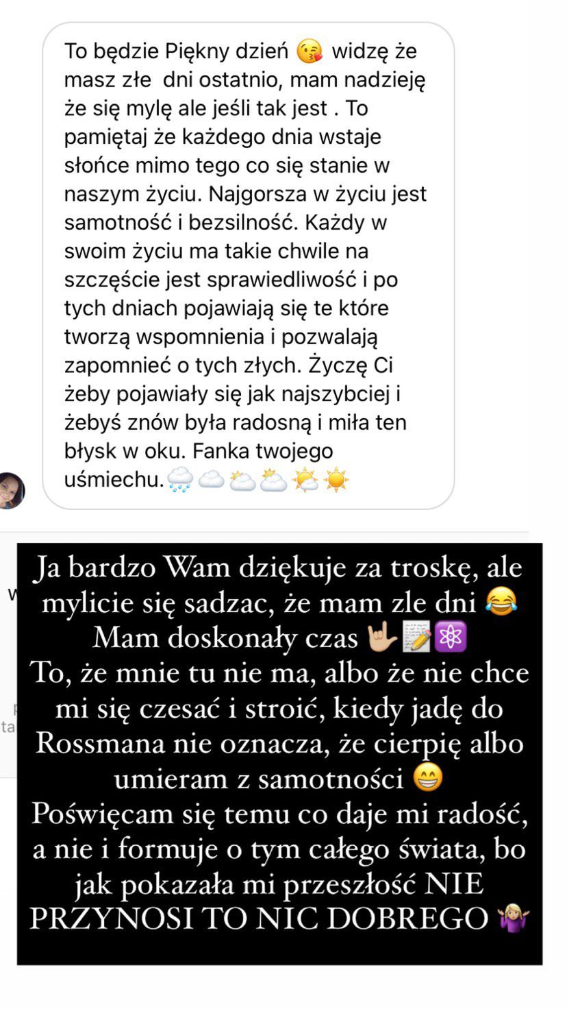 Blanka Lipińska nie jest samotna