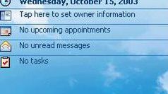 Wyrzuć zbędne wtyczki z ekranu Today (Pocket PC) 1