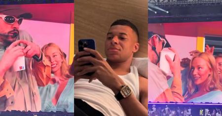 Szalejąca na koncercie Bad Bunny'ego ukochana Mbappé nagle pojawiła się na telebimie. Fajnie się bawiła bez piłkarza? (WIDEO)