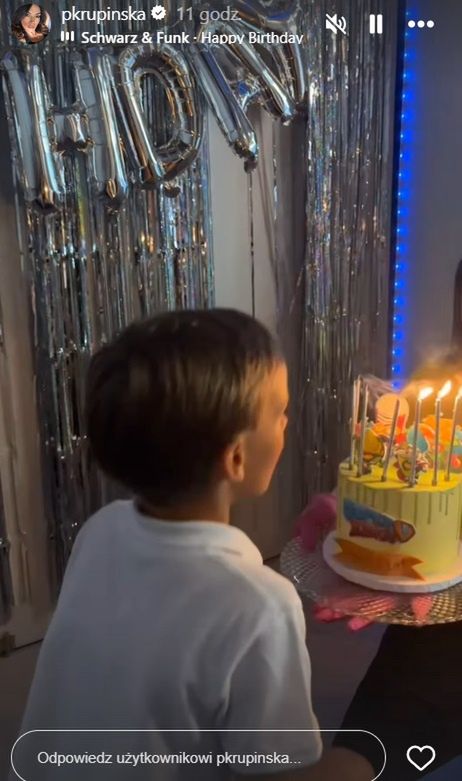 Syn Krupińskiej i Karpiela-Bułecki skończył 7 lat