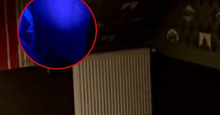 Wzięła lampę UV do hotelu. Pokazała, co się stało, gdy oświetliła pokój