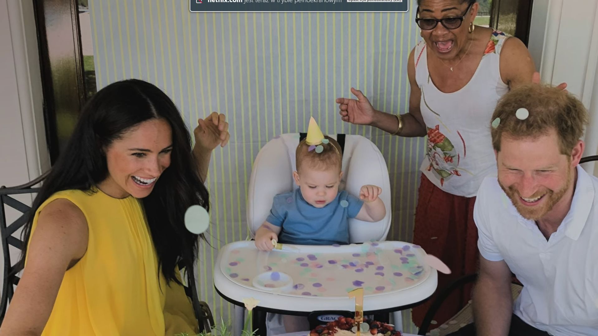 Kadry z serialu "Harry i Meghan"
