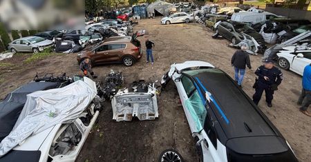 Warszawa: Toyoty znikały z ulic i trafiały do "legalizacji". Pięciu aresztowanych