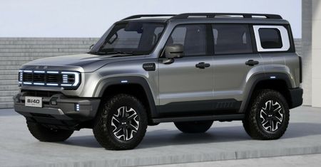 BAIC BJ40 już nie wygląda jak Wrangler, ale wciąż coś przypomina