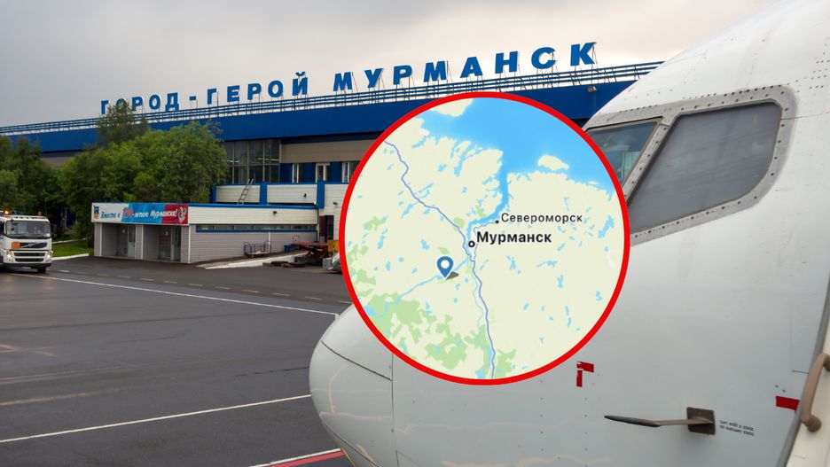 Po ataku "wrogich dronów" zamknięto lotnisko w Murmańsku
