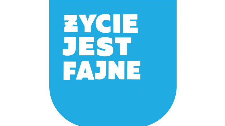 Życie jest fajne - logo