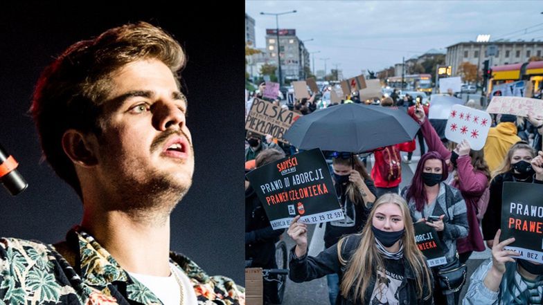 Taco Hemingway staje po stronie protestujących kobiet