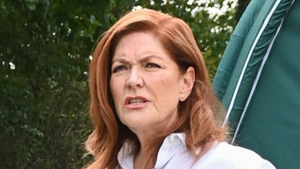 Katarzyna Dowbor z córką i zięciem w Hiszpanii