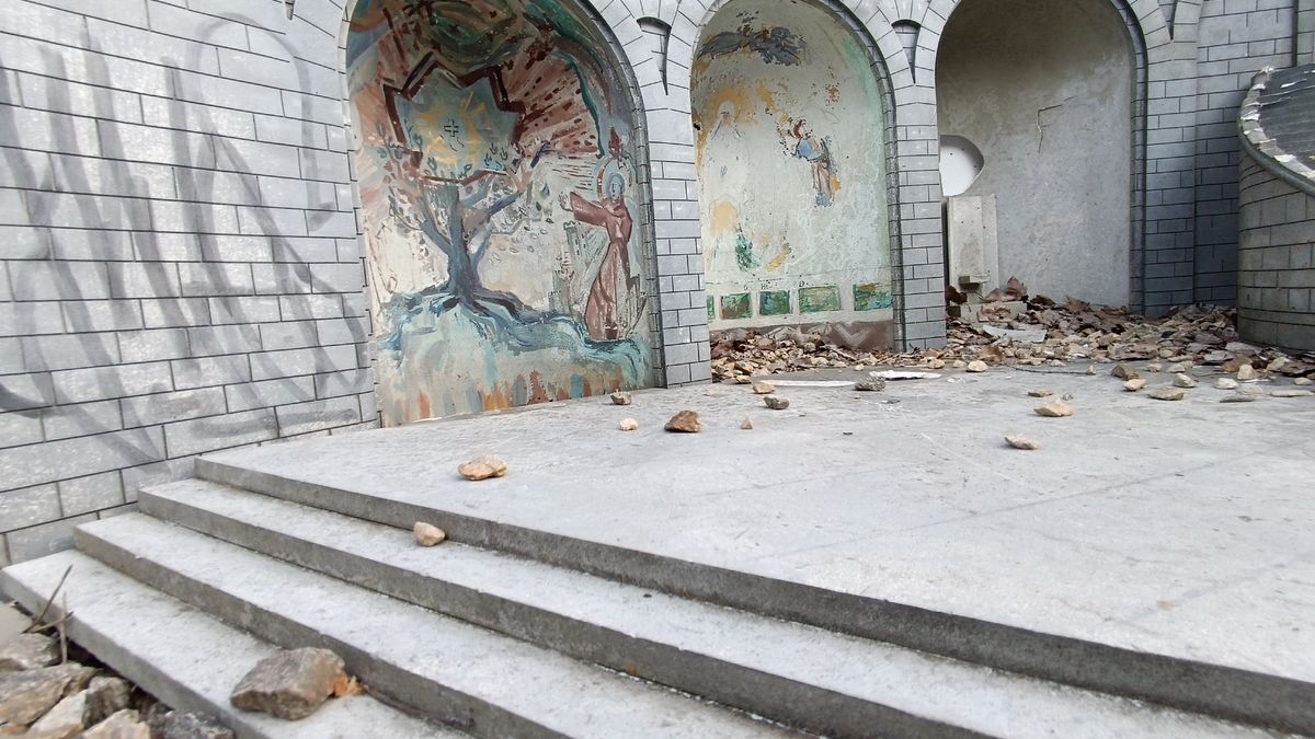 Opuszczony park miniatur w Częstochowie