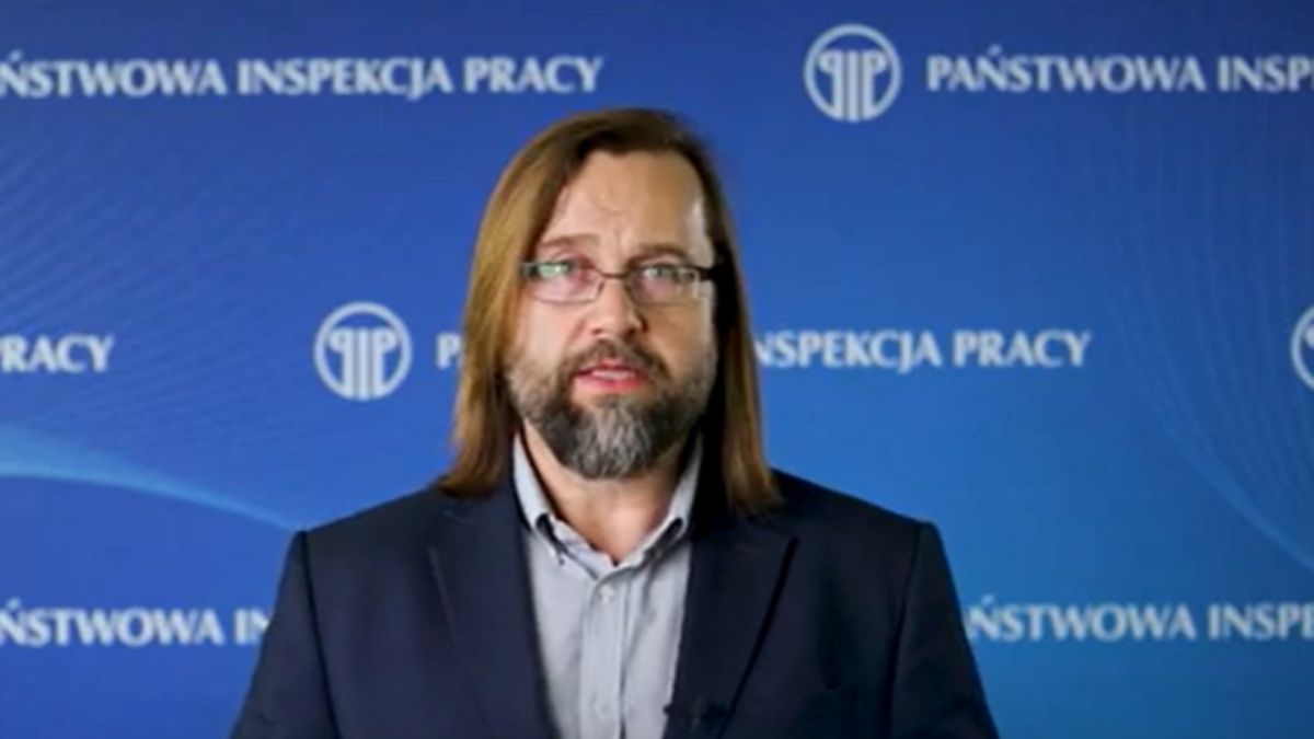 Główny Inspektor Pracy Marcin Stanecki