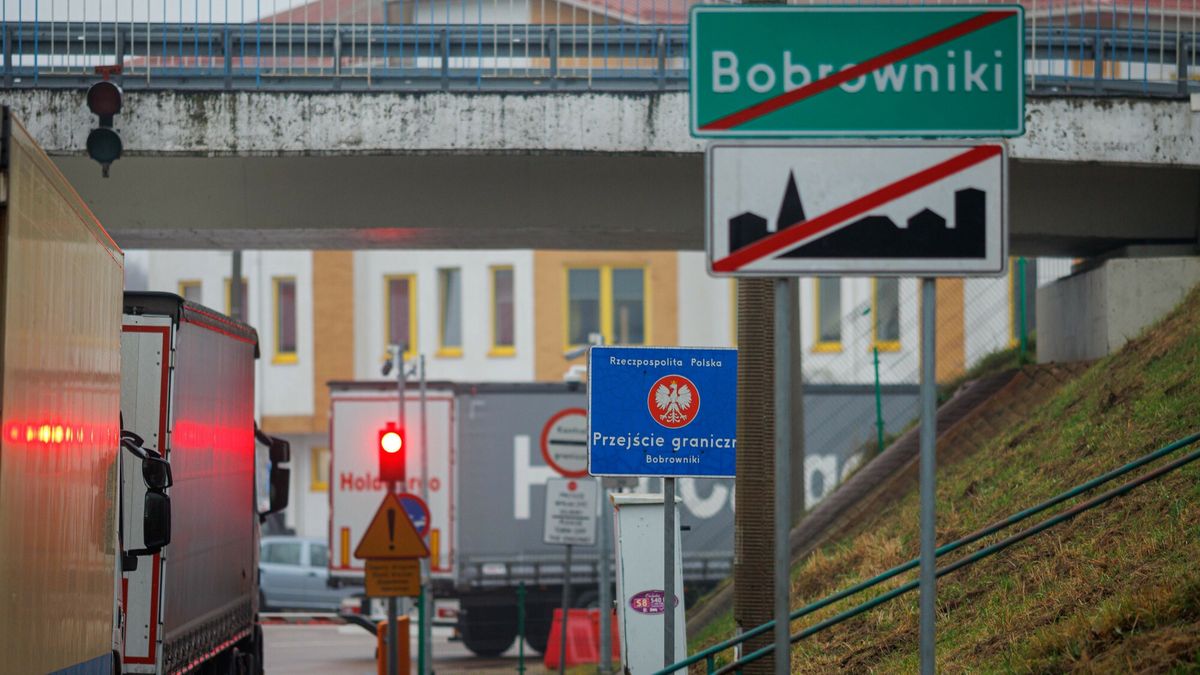Otwarte przejście graniczne z Białorusią w Bobrownikach