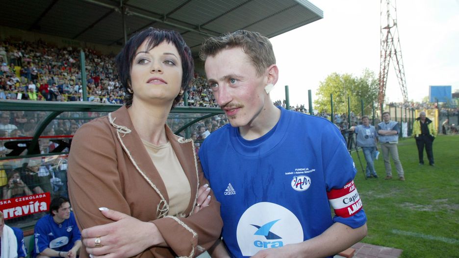 Izabela i Adam Małyszowie w 2003 roku