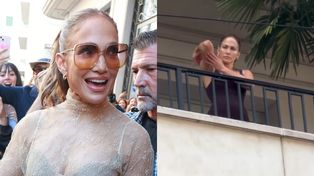 Fani NAGRALI Jennifer Lopez o poranku pod jej hotelem w Mediolanie. Tak diwa wygląda BEZ MAKIJAŻU (WIDEO)