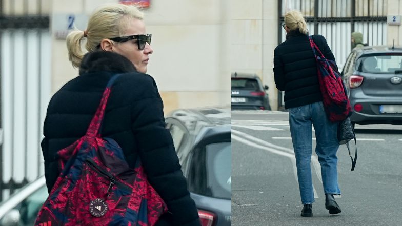 Małgorzata Kożuchowska z torebką za 28 tysięcy złotych