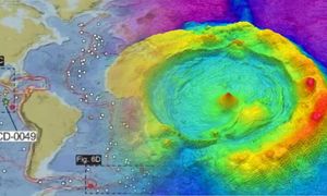 Mapa 73 wulkanów na dnie oceanów. Pomógł algorytm z Marsa