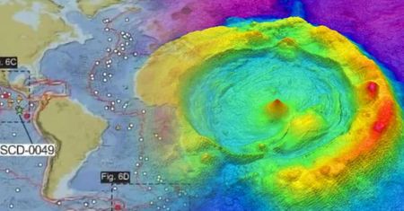 Mapa 73 wulkanów na dnie oceanów. Pomógł algorytm z Marsa