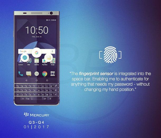 BlackBerry Mercury z fizyczną klawiaturą QWERTY już wkrótce [aktualizacja] 3