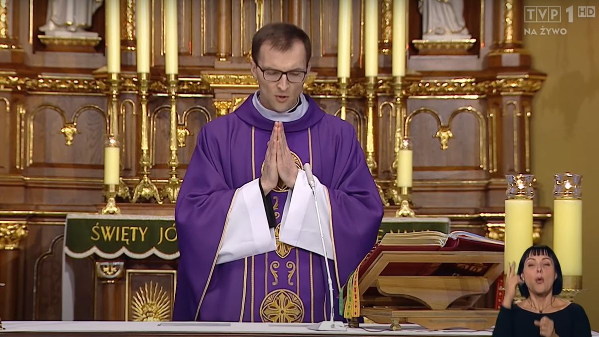 Msza św. celebrowana w sanktuarium w Łagiewnikach