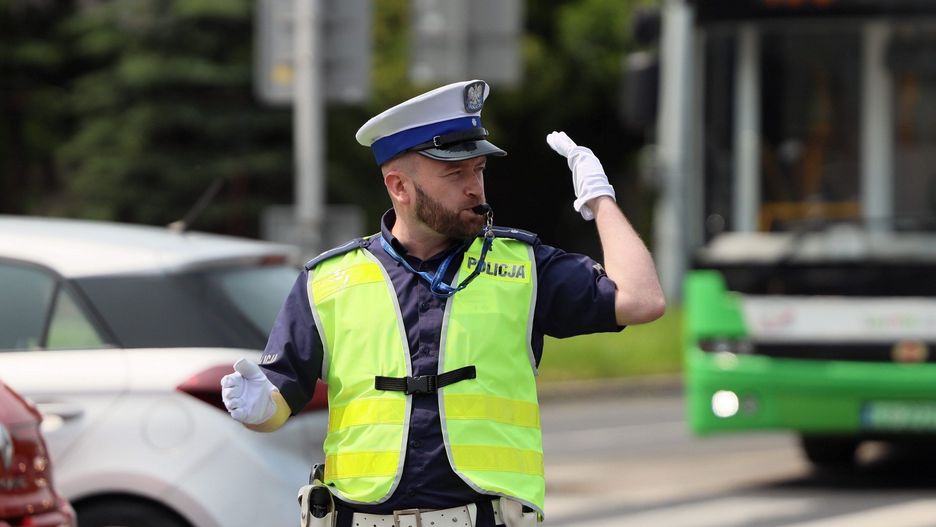 Konkurs &#34;Policjant ruchu drogowego&#34; w praktyce