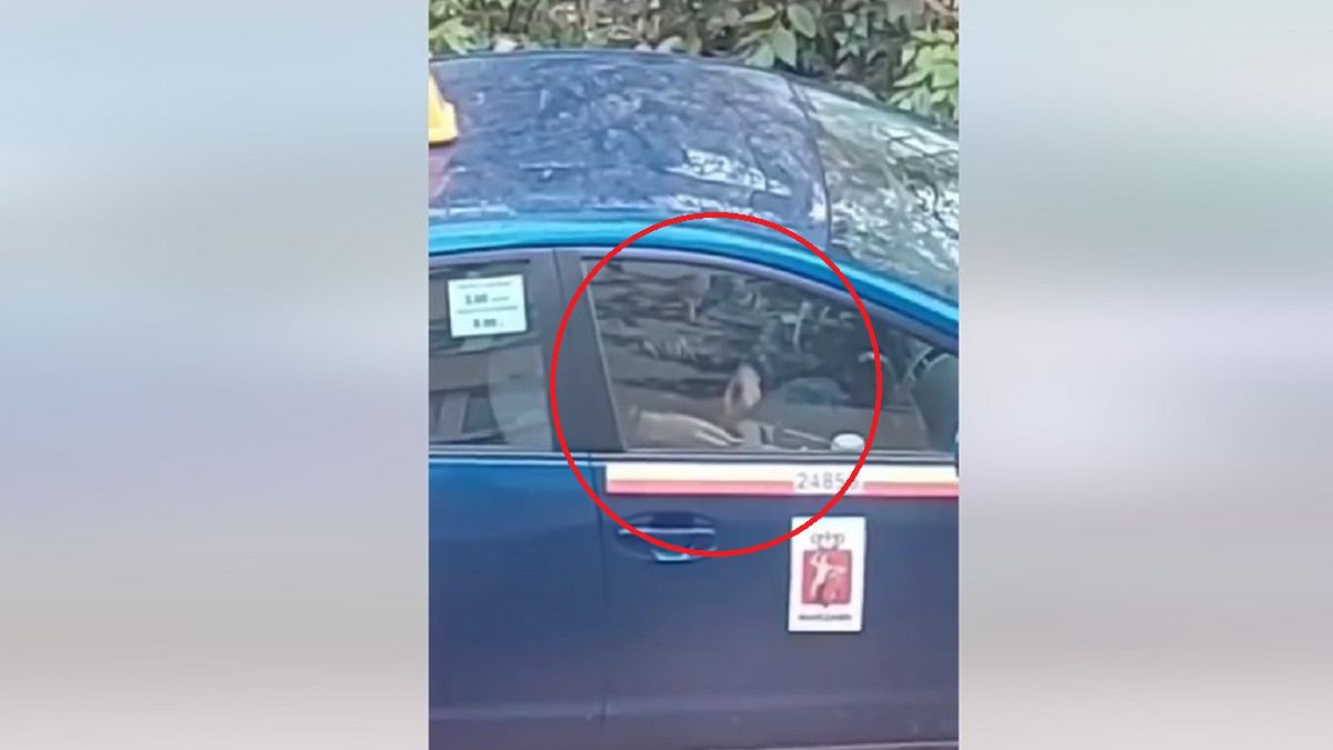 Szokujące zachowanie taksówkarza. Przyłapali go na gorącym uczynku. 