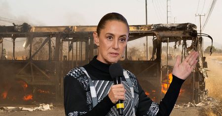 "Musimy zachować spokój". Sheinbaum apeluje do rodaków