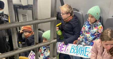 W Moskwie zatrzymano dzieci. Protestowały przeciwko toczącej się wojnie