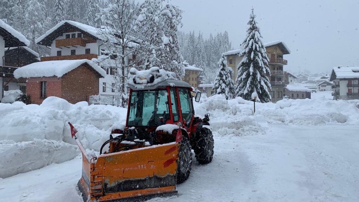 Sypnęło śniegiem w Austrii i we Włoszech