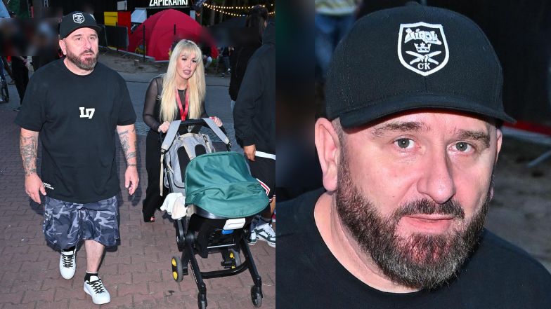 Liroy z żoną i synem w Sopocie