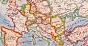 Mapa Europy. Musisz zgadnąć nasze hasła