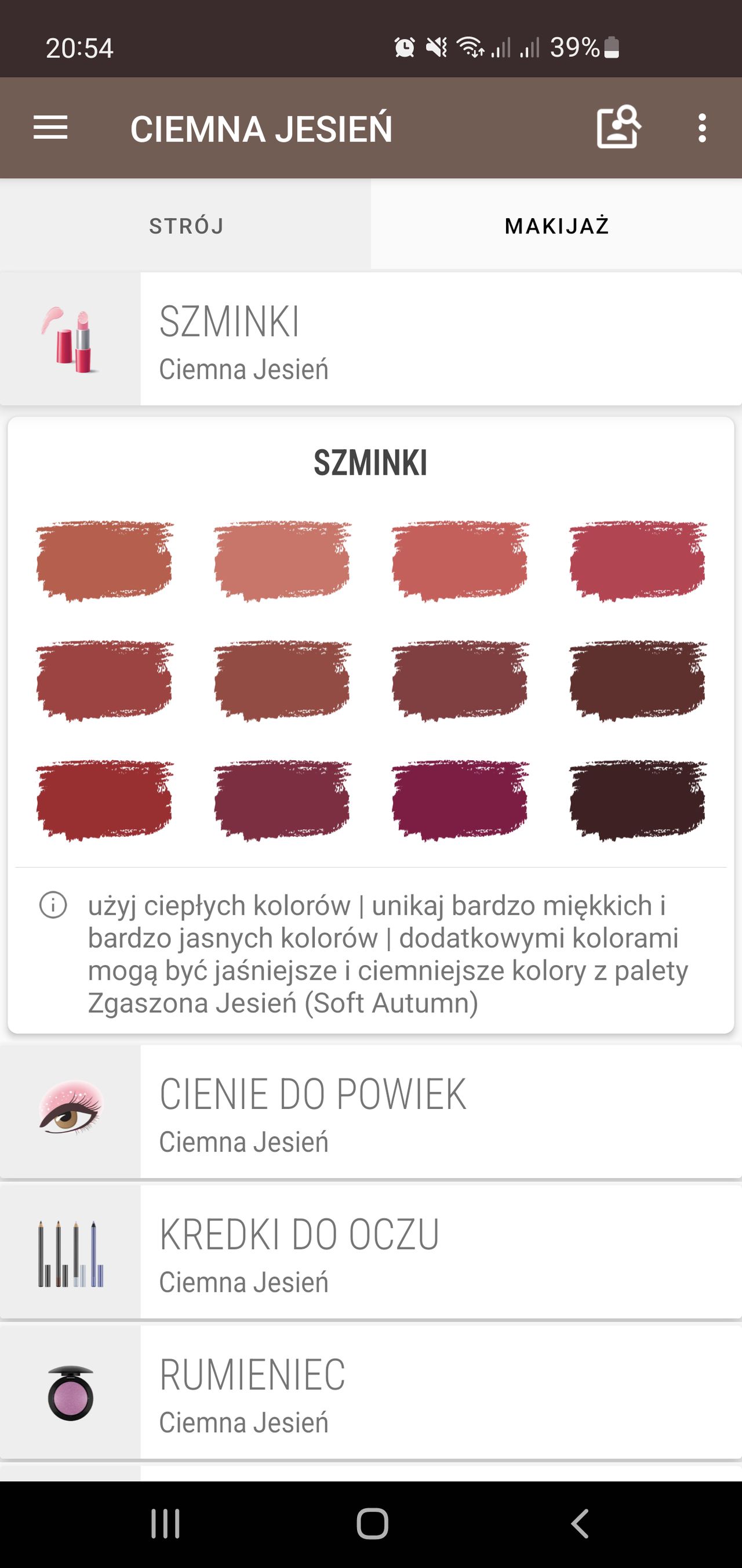 Show My Colors: Color Palettes