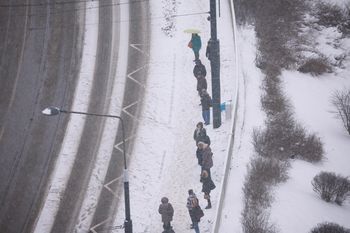 "Szklanka" w Warszawie. Od rana służby w akcji