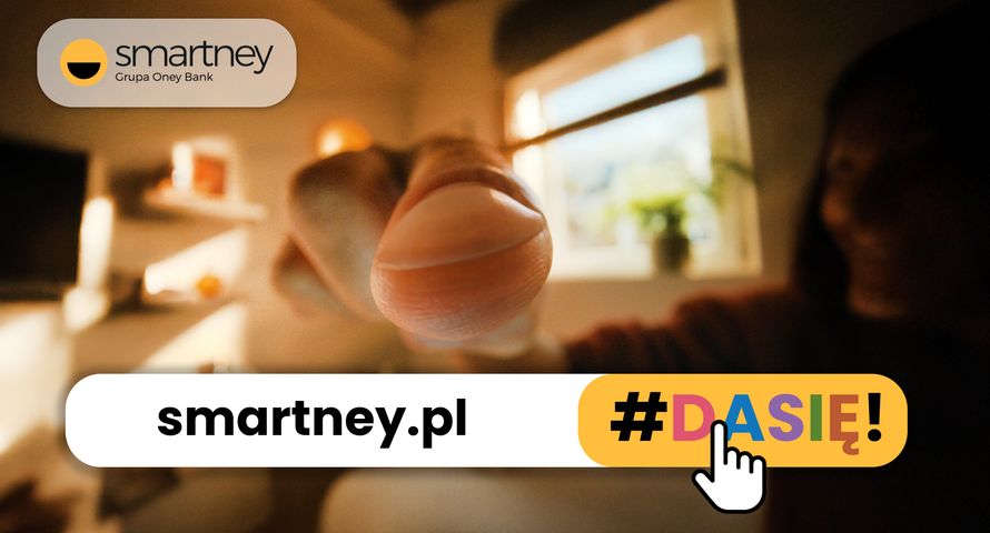 Smartney rusza z nową odsłoną kampanii "Pożyczka w jednym palcu"