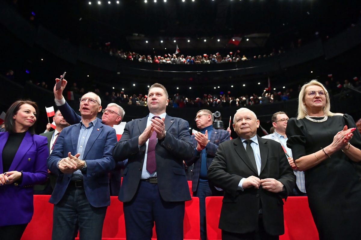 pis, Jarosław Kaczyński, przemysław czarnek, wybory prezydenckie, polityka Czarnek delfinem Kaczyńskiego? Nie mam z nikim kosy