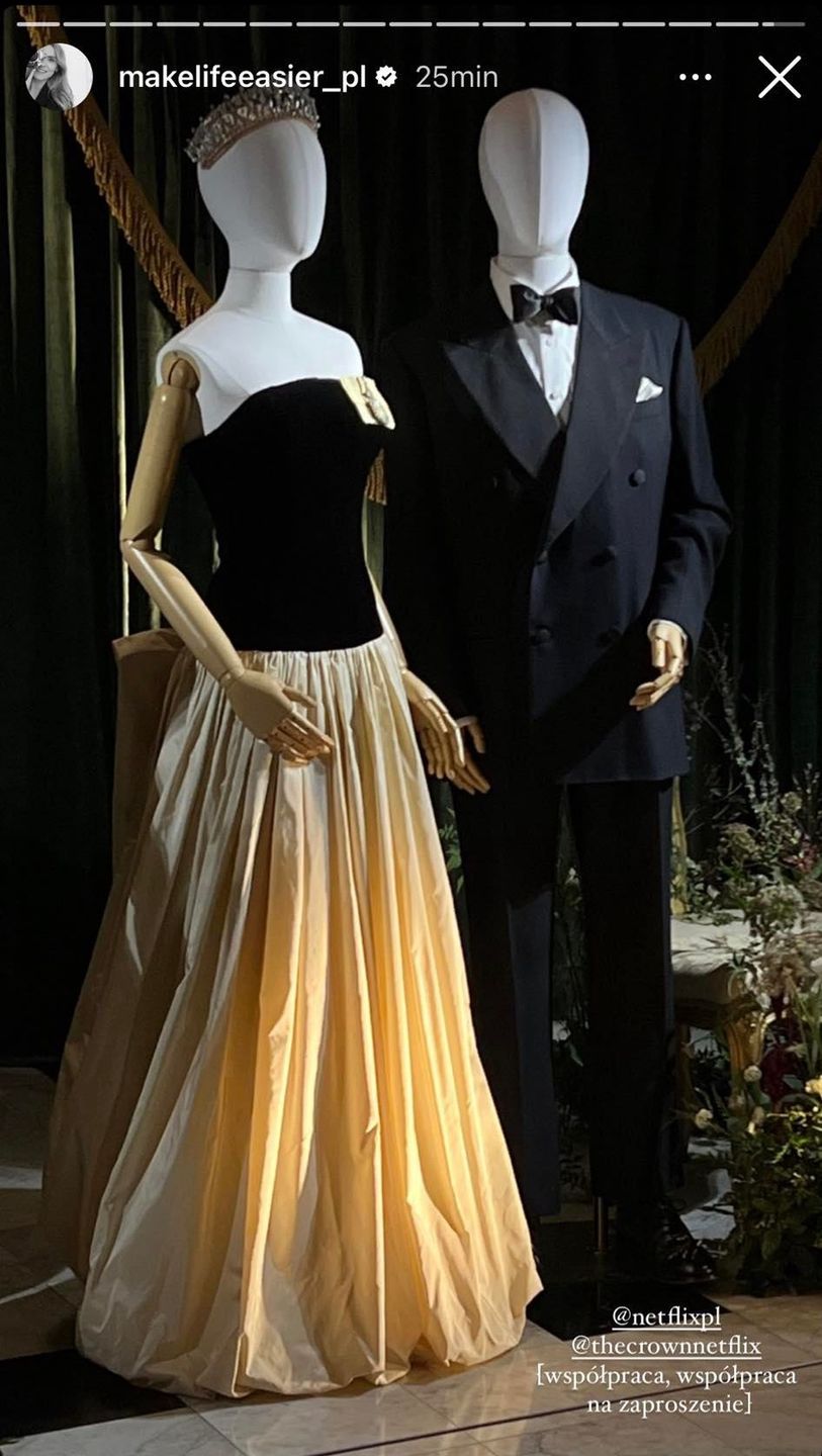 Kasia Tusk na  premierze "The Crown"