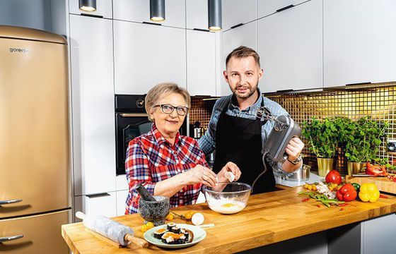 Jola i Grzegorz Caputa z programem w WP Kuchnia "Przepisy Joli"