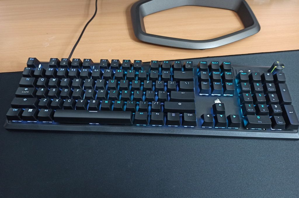 Test klawiatury Corsair K70 Core