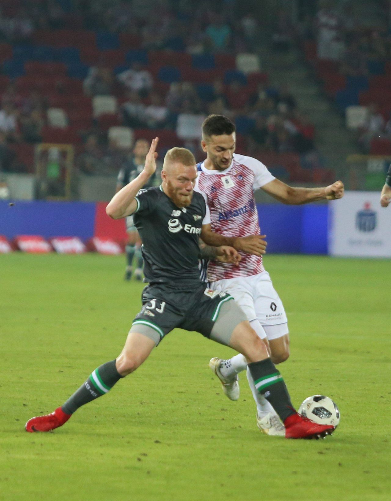 To jest hit. Lewandowski w ŁKS. Łodzianie dokonali rzeczy niemożliwej. Zobacz, jak walczy o piłkę